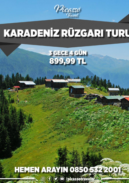 KARADENİZ RÜZGARI TURU Etkinlik Afişi