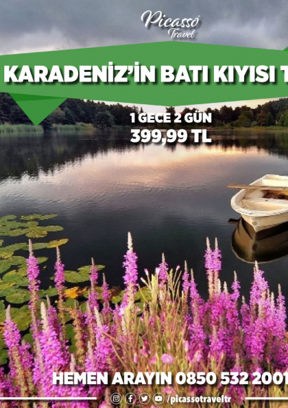 Karadenizin Batı Kıyısı Turu Etkinlik Afişi