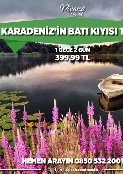 Karadenizin Batı Kıyısı Turu Etkinlik Afişi