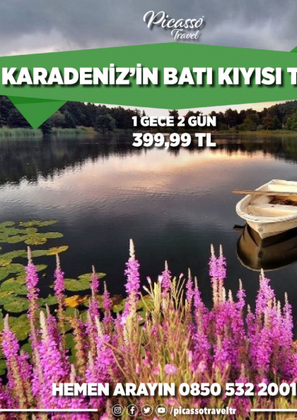 Karadenizin Batı Kıyısı Turu Etkinlik Afişi