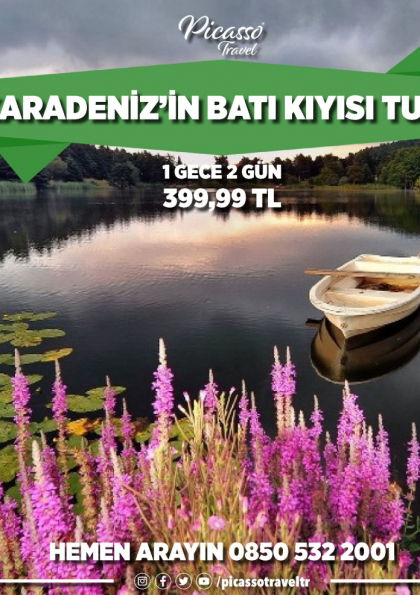 Karadenizin Batı Kıyısı Turu Etkinlik Afişi