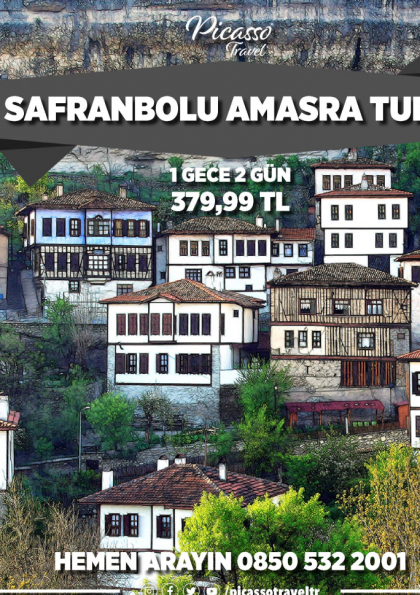 Safranbolu Amasra Turu Etkinlik Afişi