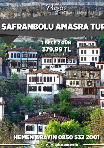 Safranbolu Amasra Turu Etkinlik Afişi