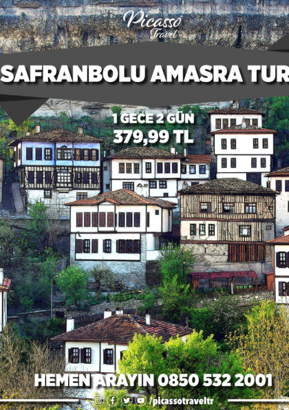 Safranbolu Amasra Turu Etkinlik Afişi