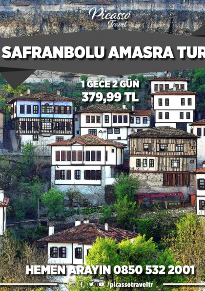 Safranbolu Amasra Turu Etkinlik Afişi