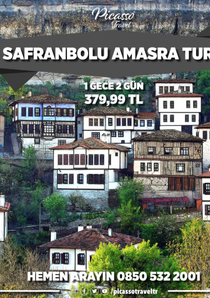 Safranbolu Amasra Turu Etkinlik Afişi