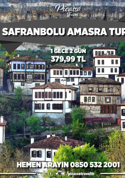 Safranbolu Amasra Turu Etkinlik Afişi