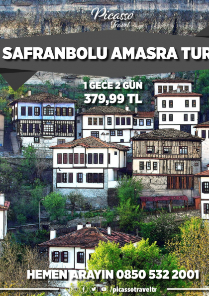 Safranbolu Amasra Turu Etkinlik Afişi