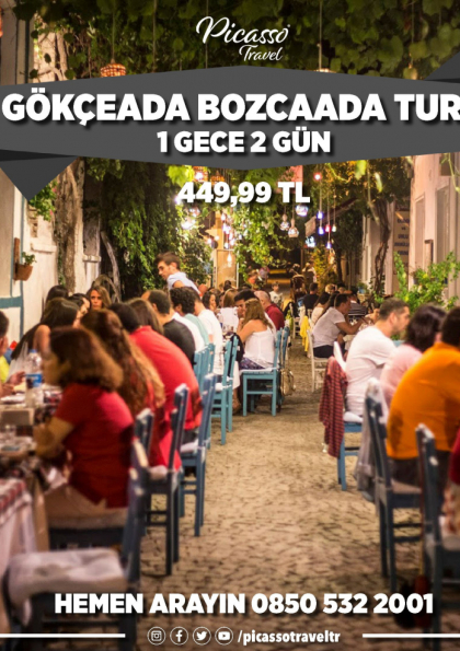 Gökçeada Bozcaada Turu Etkinlik Afişi