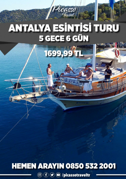 Antalya Esintisi Turu Etkinlik Afişi