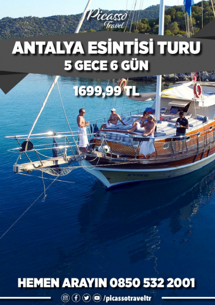 Antalya Esintisi Turu Etkinlik Afişi