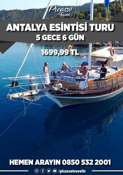 Antalya Esintisi Turu Etkinlik Afişi