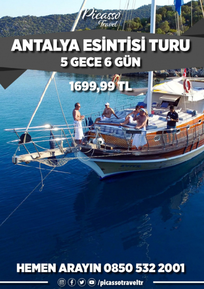 Antalya Esintisi Turu Etkinlik Afişi