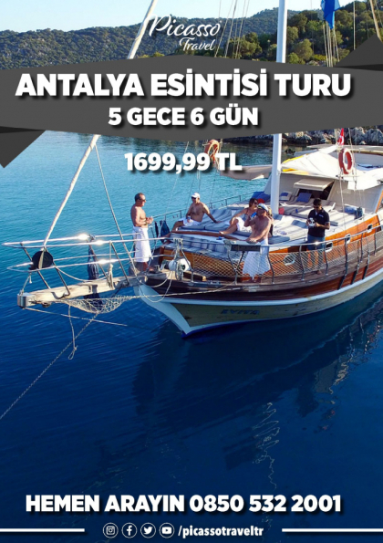 Antalya Esintisi Turu Etkinlik Afişi