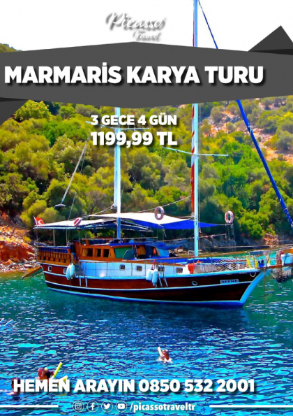 MARMARİS KARYA TURU Etkinlik Afişi