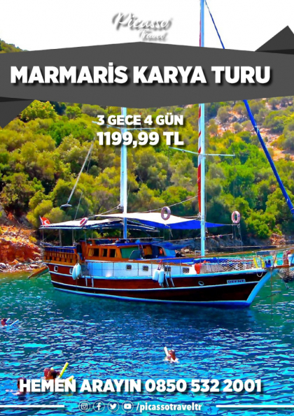 MARMARİS KARYA TURU Etkinlik Afişi