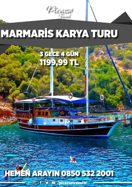 MARMARİS KARYA TURU Etkinlik Afişi