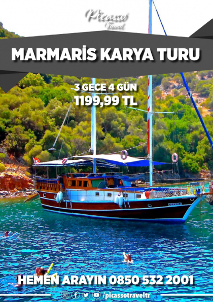 MARMARİS KARYA TURU Etkinlik Afişi