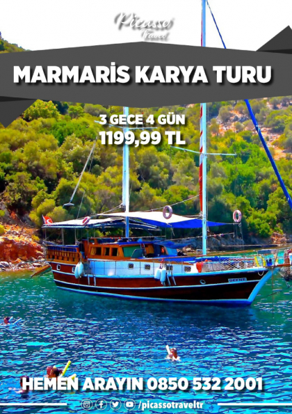 MARMARİS KARYA TURU Etkinlik Afişi