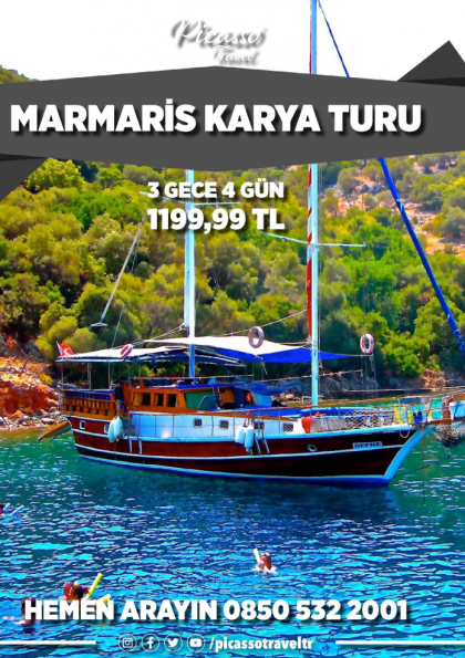 MARMARİS KARYA TURU Etkinlik Afişi