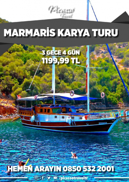 MARMARİS KARYA TURU Etkinlik Afişi