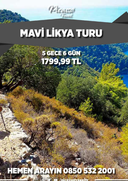 MAVİ LİKYA TURU Etkinlik Afişi