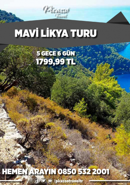 MAVİ LİKYA TURU Etkinlik Afişi