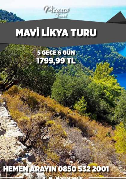 MAVİ LİKYA TURU Etkinlik Afişi