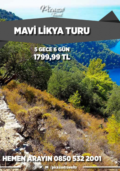 MAVİ LİKYA TURU Etkinlik Afişi