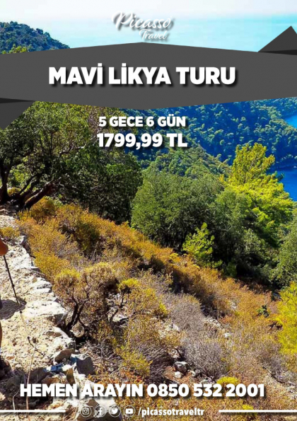 MAVİ LİKYA TURU Etkinlik Afişi