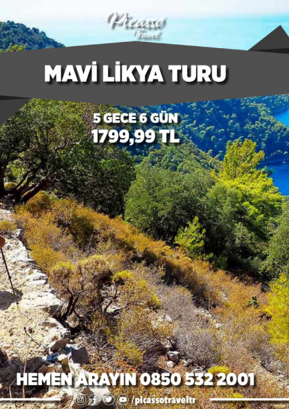 MAVİ LİKYA TURU Etkinlik Afişi