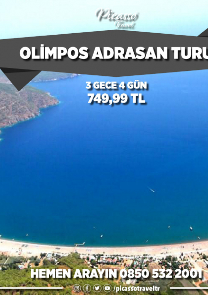 OLİMPOS ADRASAN TURU Etkinlik Afişi