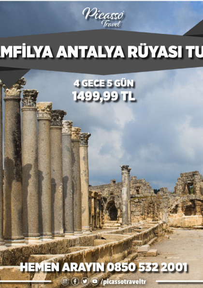 Pamfilya Antalya Rüyası Turu Etkinlik Afişi