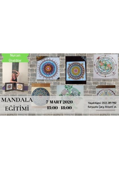 MANDALA EĞİTİMİ Etkinlik Afişi