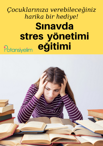 Sınavda stres yönetimi eğitimi (online) Etkinlik Afişi