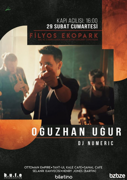 Oğuzhan Uğur Konseri / Zonguldak Etkinlik Afişi