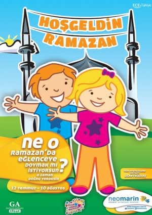 Neomarin Çocuk Kültür Merkezi Ramazan Eğlenceleri Etkinlik Afişi