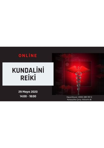 ONLİNE Kundalini Reiki Etkinlik Afişi