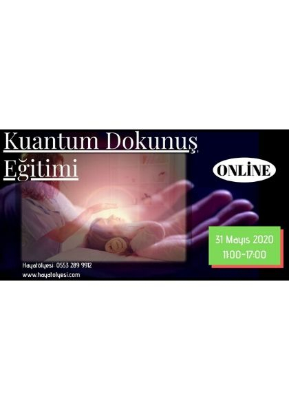 Kuantum Dokunuş Eğitimi Etkinlik Afişi