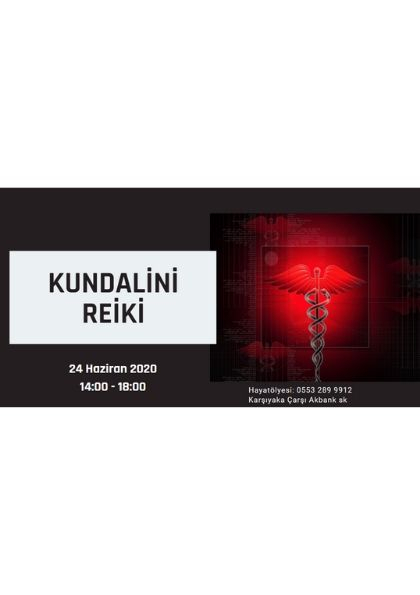 Kundalini Reiki Etkinlik Afişi