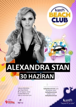 Alexandra Stan Konseri Etkinlik Afişi