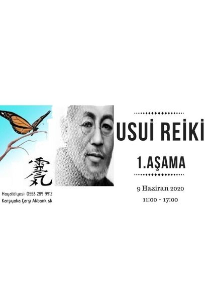 Usui Reiki 1.Aşama Etkinlik Afişi