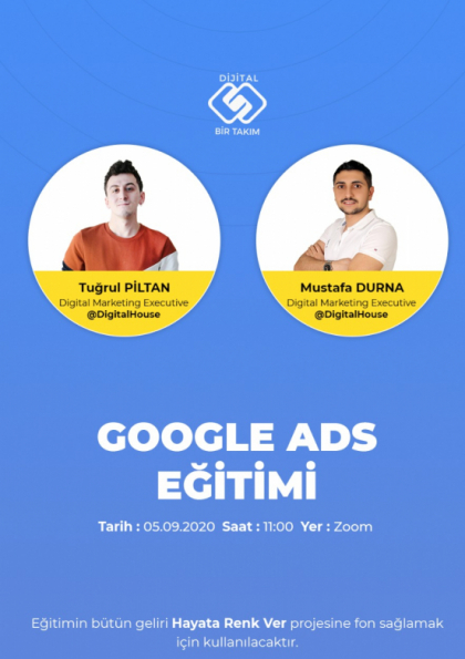 Google Ads Eğitimi Etkinlik Afişi