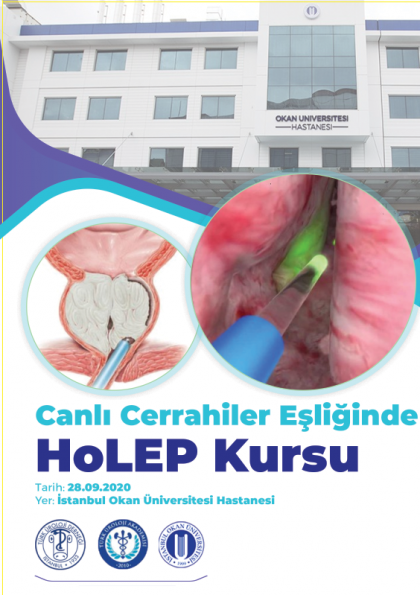 Canlı Cerrahiler Eşliğinde HoLEP Kursu Etkinlik Afişi