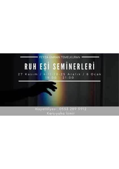 RUH EŞİ SEMİNERLERİ Etkinlik Afişi