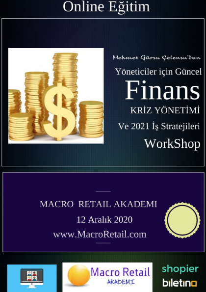 Yöneticiler için Finans, Kriz Yönetimi ve İş Stratejileri Eğitimi (Online) Etkinlik Afişi