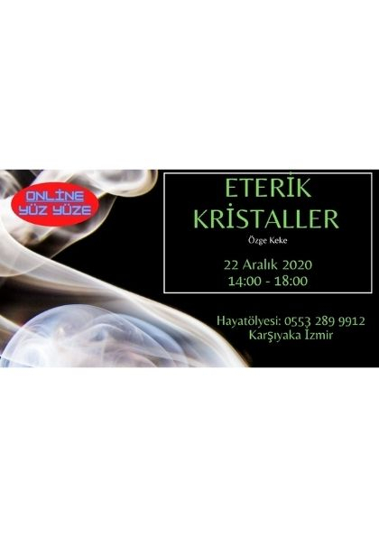 Eterik Kristaller Etkinlik Afişi