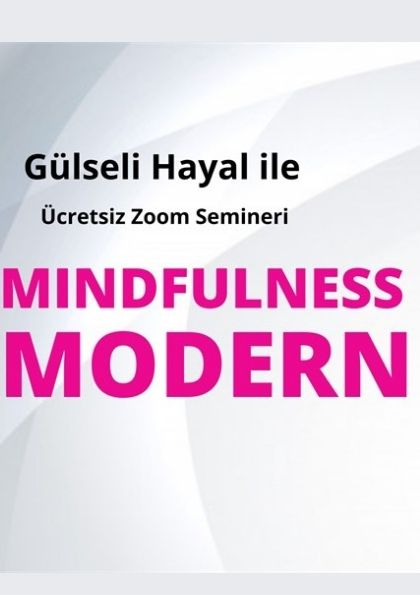 Mindfulness Modern Semineri Etkinlik Afişi