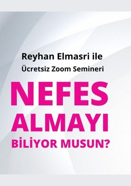 Nefes Almayı Biliyor Musun? Etkinlik Afişi