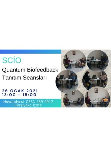 SCİO Quantum Biofeedback Tanıtım Seansları Etkinlik Afişi